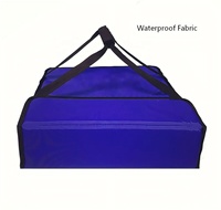 Sac isotherme pour pizza grande capacité 16 pouces avec logo client – Sac de livraison de pizza robuste avec poignée renforcée