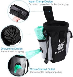 Logo personalizzato cucciolo <span class=keywords><strong>che</strong></span> viaggia a piedi borsa per trattare il cane con distributore di sacchetti di cacca - Product Image 3