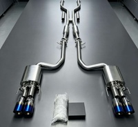 Système d'échappement Catback en acier inoxydable poli miroir haute performance DZ Lexus RC F 5.0L V8