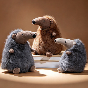 Nouvelle poupée mignonne en peluche super douce style nordique 2026, en forme d'ormeau, avec rembourrage en coton PP, compressible pour machines à griffes, idéale pour l'export. - Product Image 3