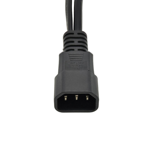 C13 để C14 cáp mở rộng Y Splitter C14 to2 C13 nữ cắm cáp 10A 250V C14 để C13 EU 2pin nữ cắm <span class=keywords><strong>Adapter</strong></span> cáp điện - Product Image 6