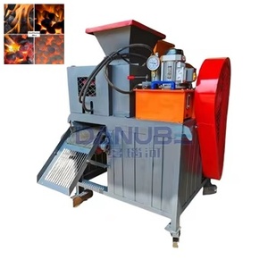 High performance automatic hydraulic coal powder oval heart shape ball briquette making machine - Product Image 1