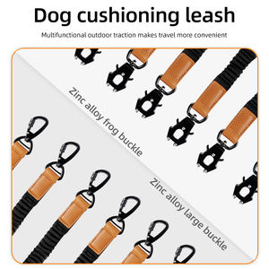 Correas de Entrenamiento para Mascotas con Doble Asa, Correa Cruzada Acolchada Reflectante para Perros, Correas de Nailon con Hebilla de Aleación de Zinc - Product Image 5