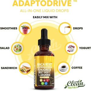 Disponibile Estratto Liquido OEM di Radice di Maca, Ashwagandha, Tongkat Ali, Fieno Greco, Radice di Barbabietola, Ginseng 60ml ODM Etichetta Privata Spedizione Rapida - Product Image 2
