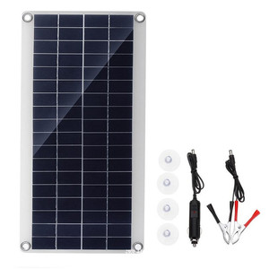 HSH 25W Flexible <b>Solar</b> <b>Panel</b> With Controller <b>Portable</b> Charger For Outdoor Use - Product Image 3