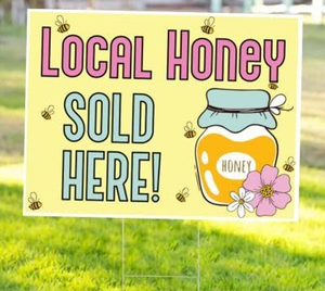 Panneaux de jardin double face résistants aux UV et imperméables de 18x24 pouces avec piquet en H pour l'intérieur et les annonces de rassemblements familiaux - Product Image 3