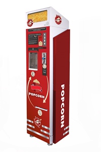 Máquina Expendedora de Palomitas de Maíz Automática Marca <span class=keywords><strong>JW</strong></span> en Oferta, con Capacidad de 5.6L y Sistema de Refrigeración por Compresor, Pago con Monedas/Tarjeta - Product Image 2