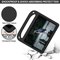 Casing pelindung rotasi 360 Tablet, casing penutup Tablet tahan guncangan, pelindung Eva untuk IPad Mini 6 2021