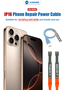สายเคเบิลทดสอบแหล่งจ่ายไฟ DC แบบยืดหยุ่นได้สำหรับ <span class=keywords><strong>iPhone</strong></span> 16/16 <span class=keywords><strong>plus</strong></span>/ 16 <span class=keywords><strong>pro</strong></span>/ 16Pro <span class=keywords><strong>MAX</strong></span> สายไฟ SS-908G แสงแดดยาวนาน - Product Image 5