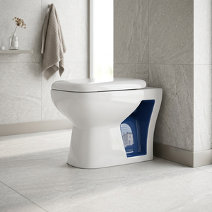 Armoire d'eau suspendue au mur en céramique de qualité A indienne de designer Rétro Noir EWC Toilettes sanitaires Style européen - Product Image 6