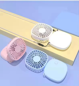 พัดลมพกพาขนาดเล็กแบบชาร์จ USB พัดลมมือถือส่วนตัวแบบไฟฟ้า มีสามระดับความแรง ทนทาน ผลิตจากพลาสติก เหมาะสำหรับการเดินทาง ท่องเที่ยวกลางแจ้ง และโรงแรม - Product Image 2
