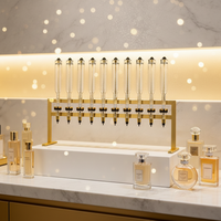Support métallique pour distributeur de parfum à 12 têtes de 375 ml, idéal pour les boutiques de parfums et les décorations de mariage (vente en gros)