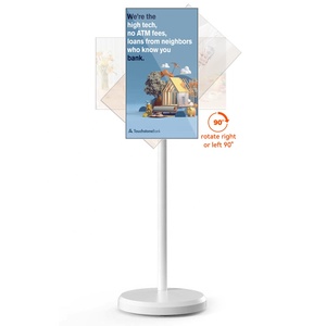 Hot Sale Smart <strong>Display</strong> Portable Tv Stand with Wheels 21.5'' Smart Tv Touch Screen with Remote <strong>Android</strong> 12