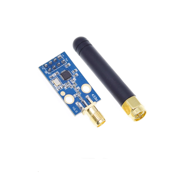 CC1101 Wireless Module 433M Data Transmission and Transmission Module (including Antenna) with Increased Gain