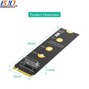 2026 Yeni SFF-8611 SFF-8612 Oculink Konektörü - 2280 2260 2242 2230 NGFF <span class=keywords><strong>M</strong></span>.<span class=keywords><strong>2</strong></span> PCI-E 4.0 NVME Key-<span class=keywords><strong>M</strong></span> Arayüz Adaptör Kartı - Product Image 3