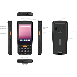 안드로이드 11 2D 바코드 스캐너가있는 휴대용 산업용 <span class=keywords><strong>PDA</strong></span> NFC RFID 4 인치 WiFi 연결 <span class=keywords><strong>Linux</strong></span> 운영 체제 데이터 수집기 - Product Image 1