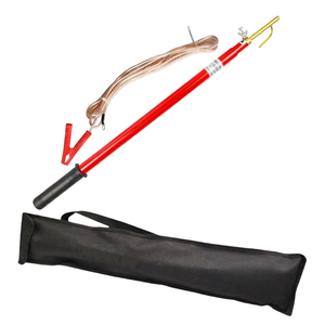 Varilla de conexión a tierra temporal de resina epoxi para descarga por cortocircuito de alto voltaje, cable de conexión a tierra y varilla, 110 kV - Product Image 1