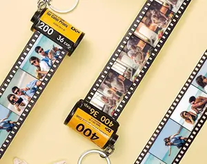 Porte-clés photo personnalisé en rouleau, 1 pièce, grand prix, cadeaux pour My Love, avec codeur de Date - Product Image 5