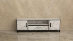 Suministro directo de fábrica, muebles modernos para sala de estar, gabinete de TV de tablero de partículas de calidad Superior - Product Image 2