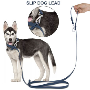 Correa de PVC personalizada para perros medianos y grandes, correa de manos libres multifuncional, resistente e impermeable, para entrenamiento de perros - Product Image 5