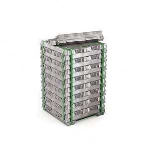 Lingote de aluminio de alta calidad A7 A8 A9 99,9 99,8 99,7 Lingotes de aleación de aluminio Al Lingote - Product Image 1