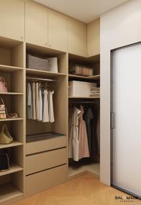 Armario Vestidor Moderno de Diseño Personalizado con Almacenamiento de Ropa y Zapatero para Dormitorio, Muebles para el Hogar - Product Image 3