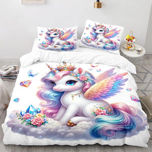 Novo Design Moderno Conjunto de Capa de Edredom de 3 Peças 100% Poliéster 3D Ecológico de Alta Qualidade para Todas as Estações para Quarto - Product Image 5