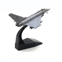 1/100 Ölçekli Eurofighter Typhoon EF2000 Almanya Askeri Metal Uçak Modeli Koleksiyonluklar için