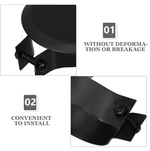 YUEYANG - Cubierta Universal para Tubo de Escape de Generador, Modelo Universal, Recubierta de Acero Negro - Product Image 4