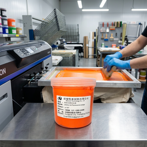 น้ำหมึกพลาสติซอล Nomnat P-103 แบบ 3 มิติ สำหรับงานพิมพ์หนาแบบน้ำมัน สำหรับงานพิมพ์สกรีน 3 มิติบนผ้า จากกวางตุ้ง - Product Image 5