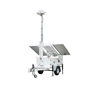 Caméra de surveillance IR CCTV pour remorque, sécurité assurée, tour d'éclairage solaire pour l'exploitation minière, 8MP 4K 100M IP67 étanche - Product Image 4