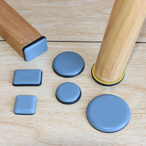 Glissières de meubles en plastique, patins de chaise auto-adhésifs antidérapants pour la protection des coins de table de cuisine et de sol - Product Image 3