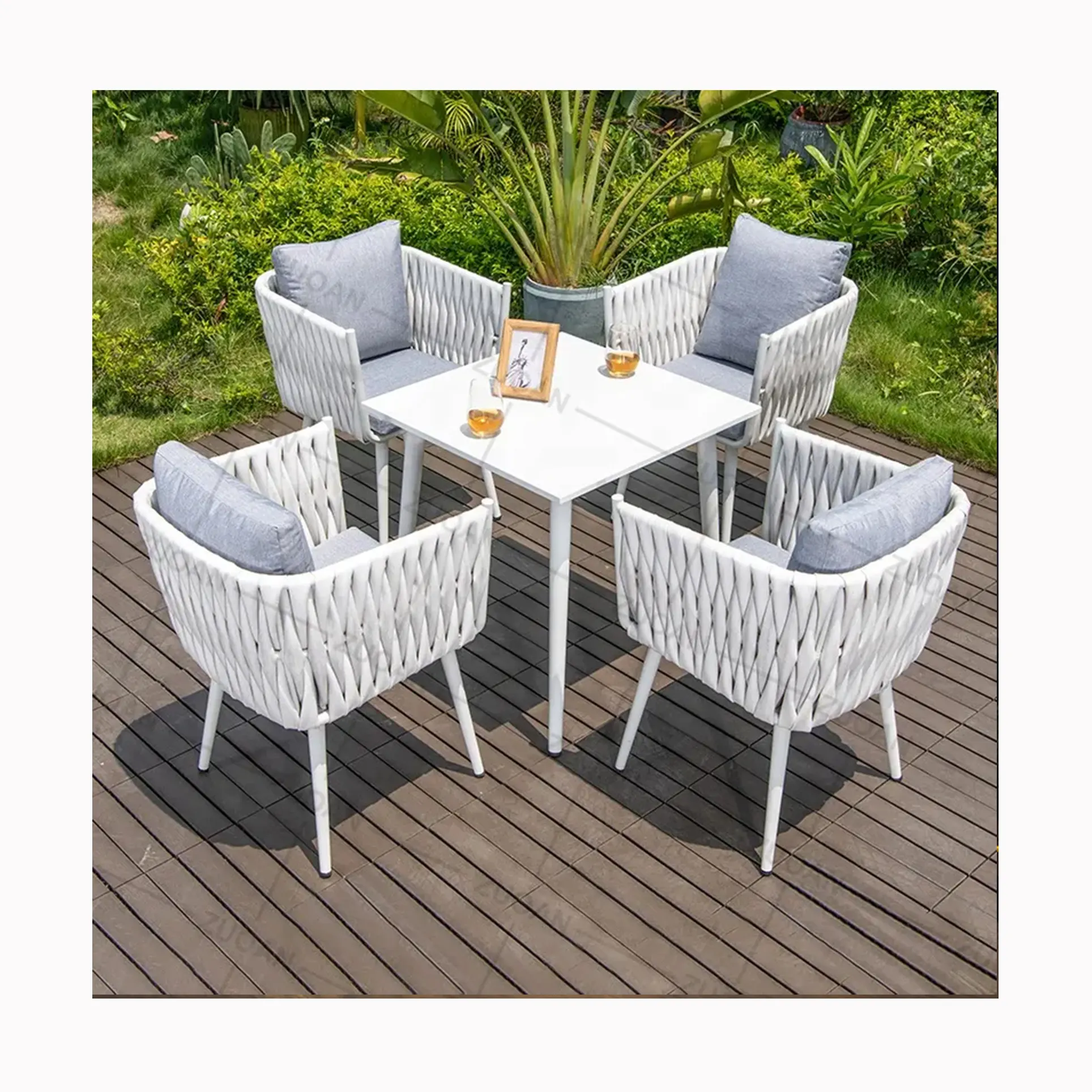 2023 Outdoor Chair Garden Sets Resort Furniture Outdoor Rattan Chairs For Restaurants And Coffee Shop