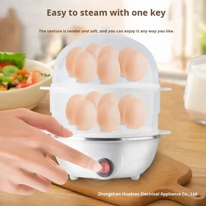 <span class=keywords><strong>Cuiseur</strong></span> à œufs multifonctionnel mini en acier inoxydable, double couche, élégant, rapide, pour petit-<span class=keywords><strong>d</strong></span>éjeuner - Product Image 4