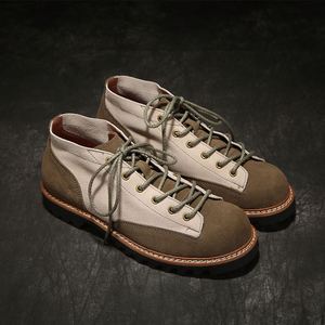 New Retro Men's Office Career Casual <b>Shoes</b> Slip-On Flat Walking <b>Shoes</b> High Quality Genuine Leather Autumn <b>Height</b> <b>Increasing</b> - Product Image 2