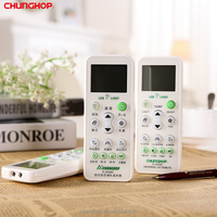 Control Remoto Universal para Automatización del Hogar Inteligente K-2028E, con Teclado de Silicona de Código Fijo, Cuerpo de Plástico, Alcance de 20m y 13 Botones