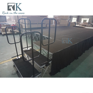 Durable <b>Platform</b> <b>Stage</b> Portable Firm Quick Install <b>Stage</b> <b>Platform</b> for Events - Product Image 6