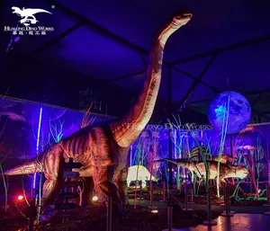 Высокоимитационная аниматронная модель динозавра для выставки динозавров