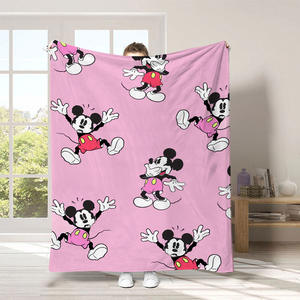 Mantas de Anime con Diseño de Ratones, Lindas y Populares, de Felpa y Franela, para Sofá, Siesta, Niños y Bebés - Product Image 5