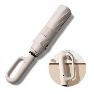 Ensemble <span class=keywords><strong>de</strong></span> parapluies pare-soleil double pour voiture, grand, coupe-vent, avec poignée en plastique, pliable automatiquement à 10 baleines, avec anneau <span class=keywords><strong>de</strong></span> fixation <span class=keywords><strong>de</strong></span> 27 pouces, pour soleil et pluie - Product Image 1