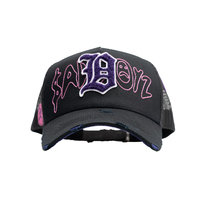 Nueva Gorra de Béisbol de Lujo con Diseño Dobby a Rayas, Estampado de Frutas y Leopardo, Estilo Deportivo Urbano, Bordado 3D, Visera Curva Desgastada, 100% Algodón, Común