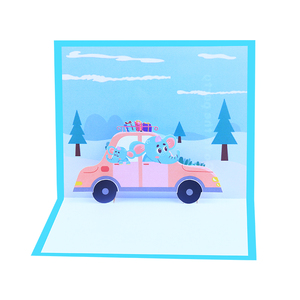 Novo Lançamento Cartão de Aniversário 3D Pop-up Cortado a Laser com Envelope Melhor para Mãe Esposa Irmã Amiga - Product Image 4