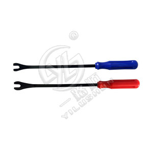 Herramienta para quitar paneles de puertas de coche Z301, destornillador rojo y azul de 8 pulgadas para reparación e instalación de paneles interiores - Product Image 1
