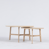 Table basse en bois de style ferme moderne et durable Mobilier écologique pour le salon à usage domestique
