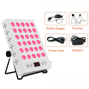 Yüz ve vücut için ed ışık tedavisi, zamanlayıcı 660/850nm terapi paneli ile kırmızı yakın kızılötesi ışık yüz vücut için, cilt bakımı - Product Image 2