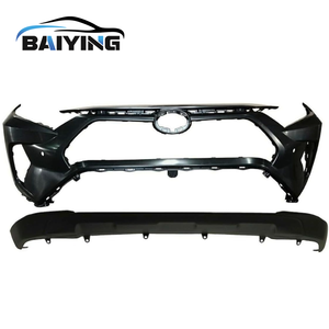 Para Toyota RAV4 2019 2020 2021 2022 <span class=keywords><strong>2023</strong></span> <span class=keywords><strong>LE</strong></span> Hybrid XLE XSE con agujeros de estacionamiento Kit de cubiertas de parachoques delantero 521190R920 524110R130 - Product Image 5