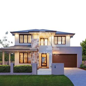 दो बेडरूम पूर्वनिर्मित पोर्टेबल लक्जरी दो-परत मॉड्यूलर आसान हल्के स्टील फ्रेम लिविंग विला - Product Image 6