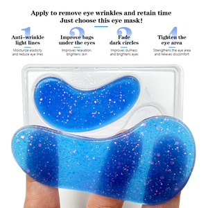 Patchs Hydrogel Diamant 6 Couleurs Personnalisables au Logo, <span class=keywords><strong>Masque</strong></span> en Tissu Végétalien aux Herbes de Ginseng pour les <span class=keywords><strong>Yeux</strong></span> Gonflés et les Cernes, au Collagène <span class=keywords><strong>Naturel</strong></span> - Product Image 6