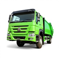 Nouveau camion compacteur à benne basculante manuelle diesel 10-12CBM, véhicule de compression hydraulique pour les déchets urbains