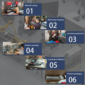 Accessoires <span class=keywords><strong>de</strong></span> quincaillerie haut <span class=keywords><strong>de</strong></span> gamme Dispositif <span class=keywords><strong>de</strong></span> sortie ignifuge Barre anti-panique <span class=keywords><strong>de</strong></span> 1050 mm avec alarme Dispositif <span class=keywords><strong>de</strong></span> sortie anti-panique - Product Image 5